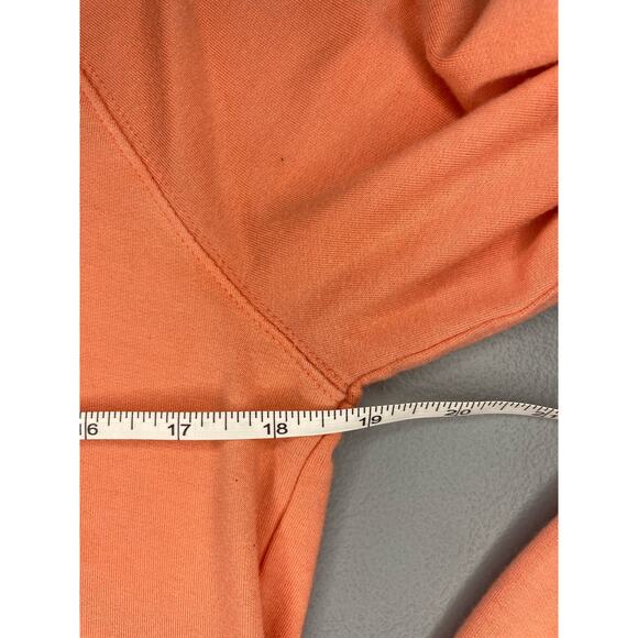 Athleta Mindset Sweatshirt Modal Blend Peach Small Long Sleeve Soft Stretch - Picture 7 of 9